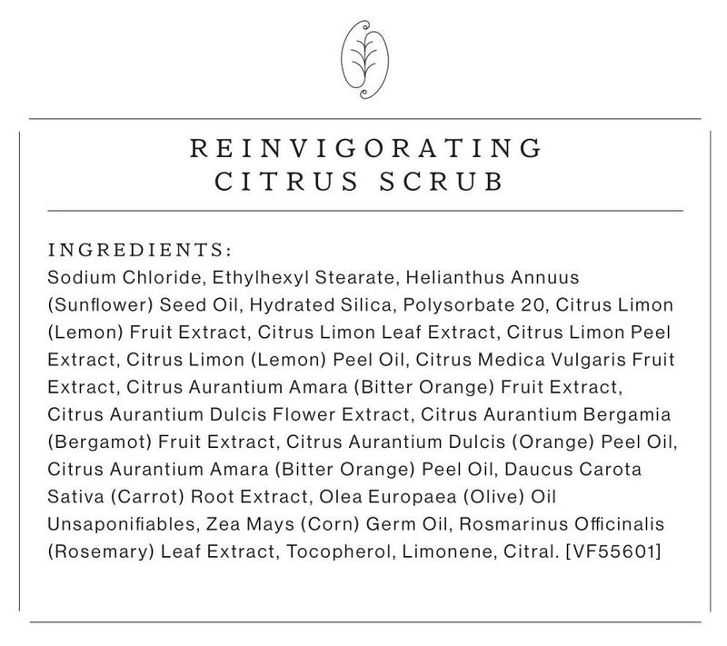 Villa Floriani Costa Reinvigorating Citrus Scru b — View 5