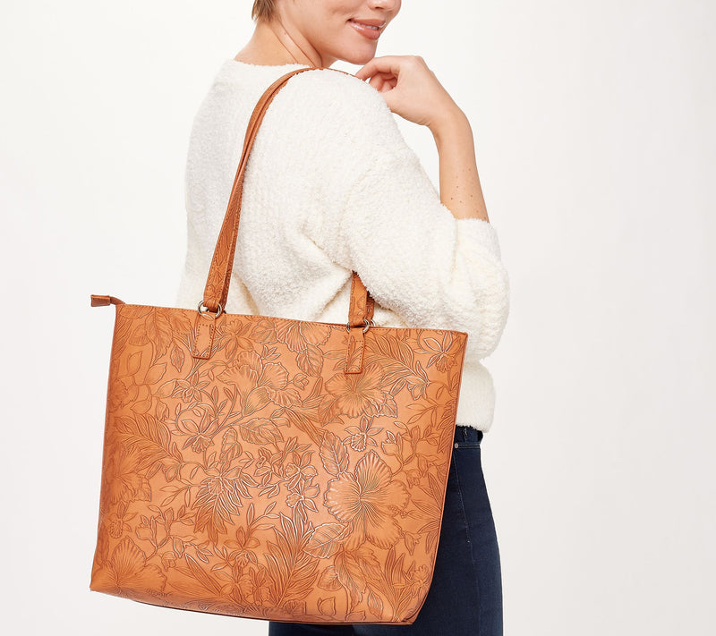 Save the Girls Floral Tote_with Touchscreen Crossbody — View 16