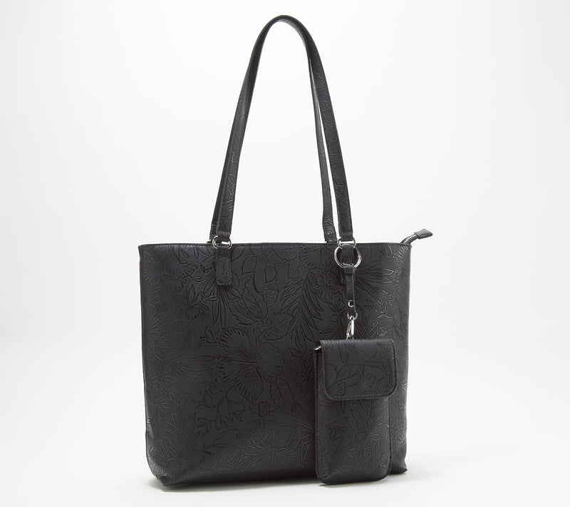 Save the Girls Floral Tote_with Touchscreen Crossbody — View 3