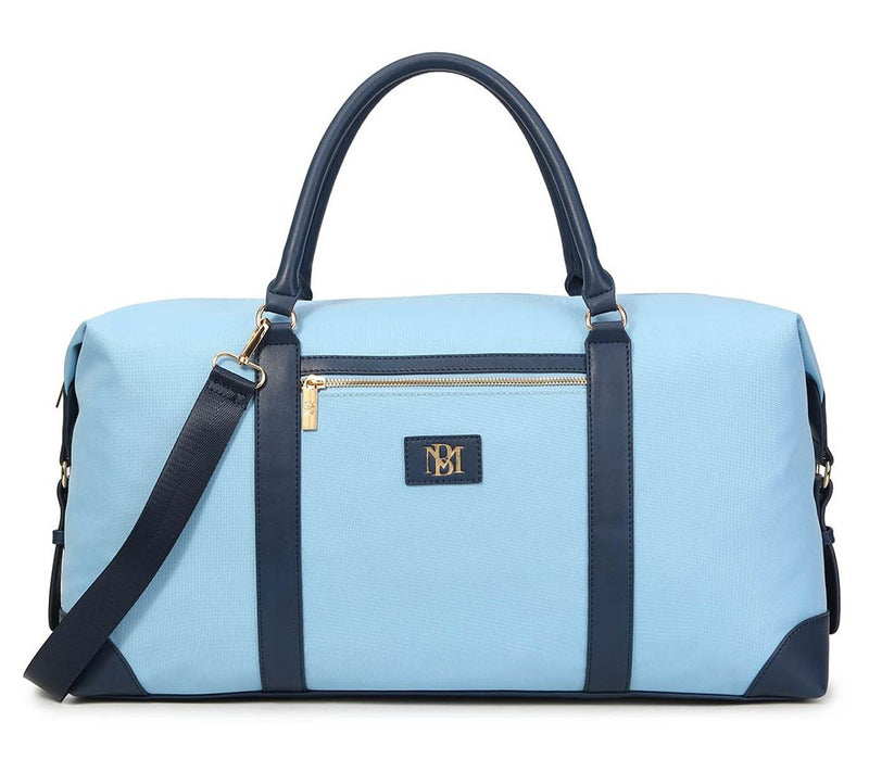 Badgley Mischka Barbara Tote Weekender - Light Blue — Main view
