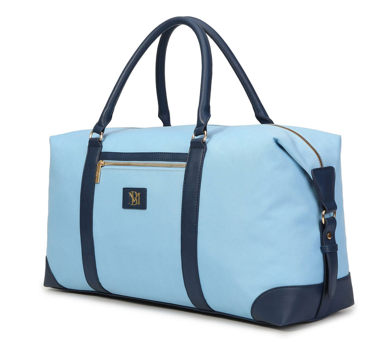Badgley Mischka Barbara Tote Weekender - Light Blue — View 9