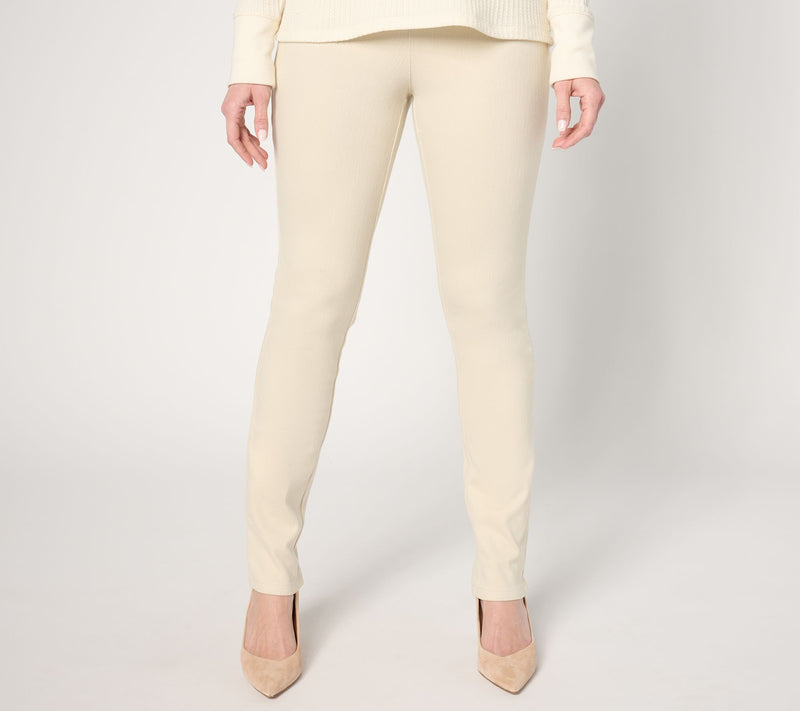 Belle by Kim Gravel Reg Flexibelle Slim Straight-Leg — View 15