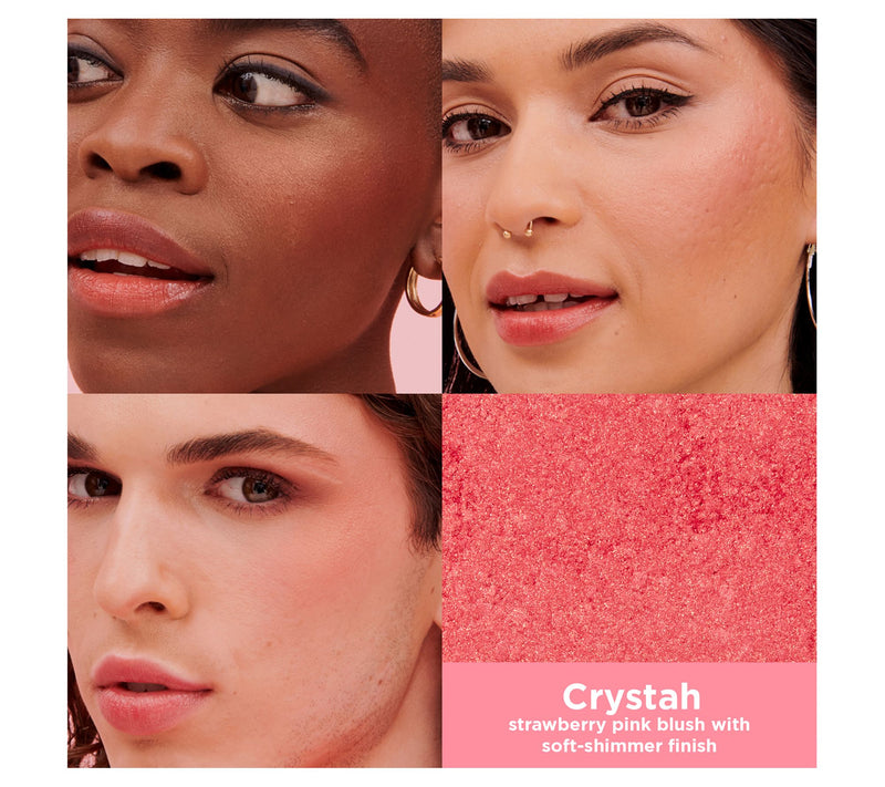 Benefit Cosmetics Crystah Strawberry Pink MiniBlush — View 4