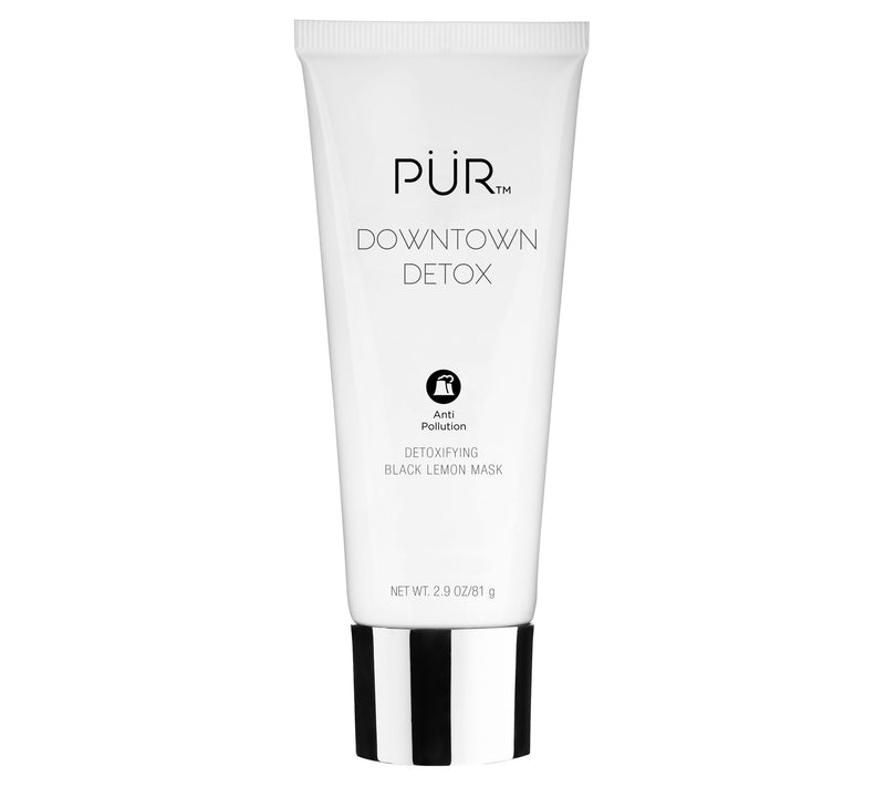 PUR Minerals Downtown Detox Detoxifying BLKLem. Face Mask — Main view