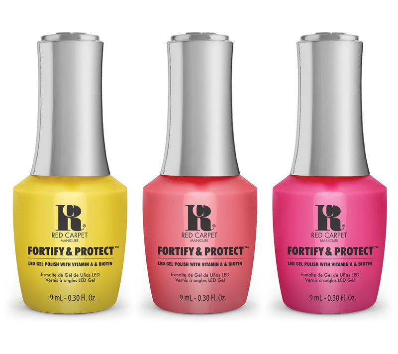 Red Carpet Manicure Bright Gel Polish Trio — Main view