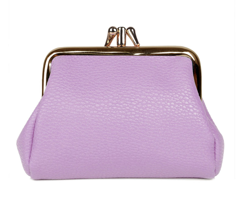 Julia Buxton Solid Vegan Faux Leather Triple Fr ame Wallet — View 7