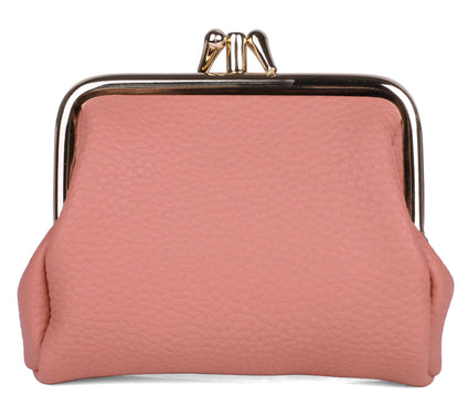 Julia Buxton Solid Vegan Faux Leather Triple Fr ame Wallet