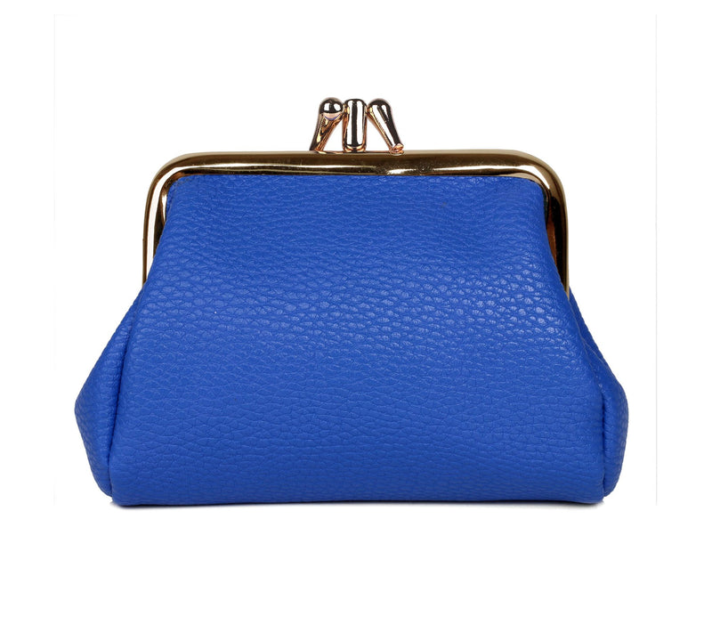 Julia Buxton Solid Vegan Faux Leather Triple Fr ame Wallet — View 5