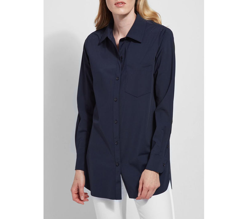 Lysse New York Schiffer Button Down Shirt — View 8