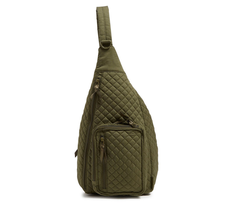 Vera Bradley Solid Cotton Sling Backpack — View 4
