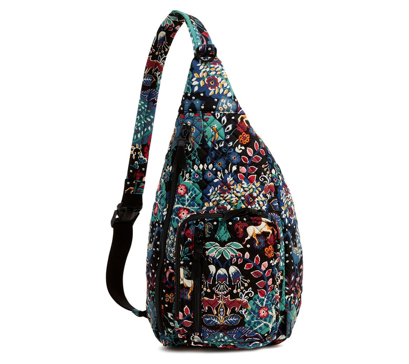 Vera Bradley Solid Cotton Sling Backpack — View 8
