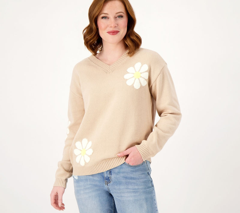 Peace Love World Garden Party Floral Sweater — View 17