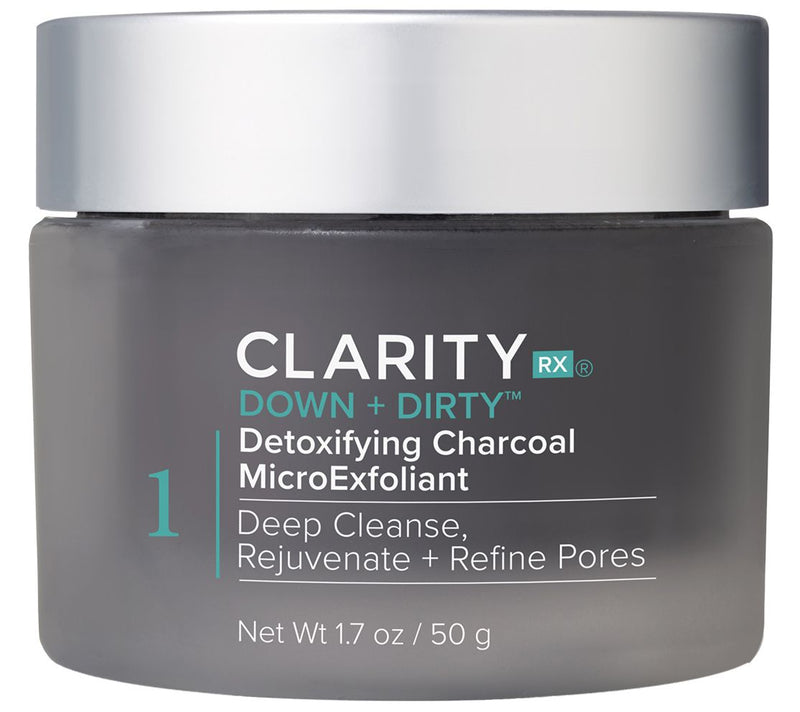 ClarityRx Down + Dirty Detoxifying Charcoal MicroExfoliant — Main view