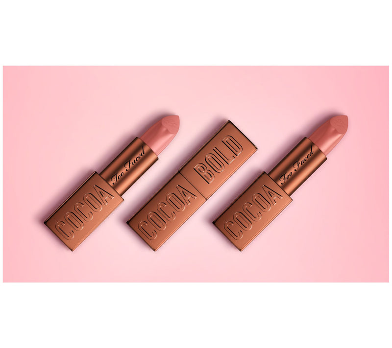 Too Faced Cocoa Bold Em-Power Cream Lipstick Duo — View 3