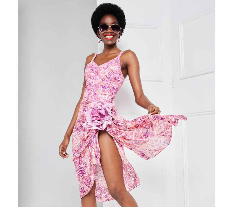Isaac Mizrahi Live! Bridgehampton One Piece Swimsuit UPF50 — View 4