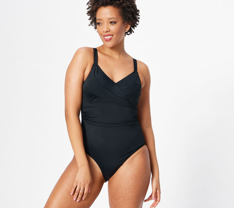 Isaac Mizrahi Live! Bridgehampton One Piece Swimsuit UPF50 — View 15