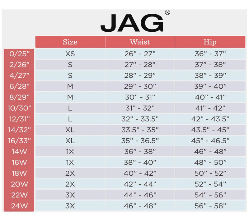JAG Maddie 8" Short- White — View 5