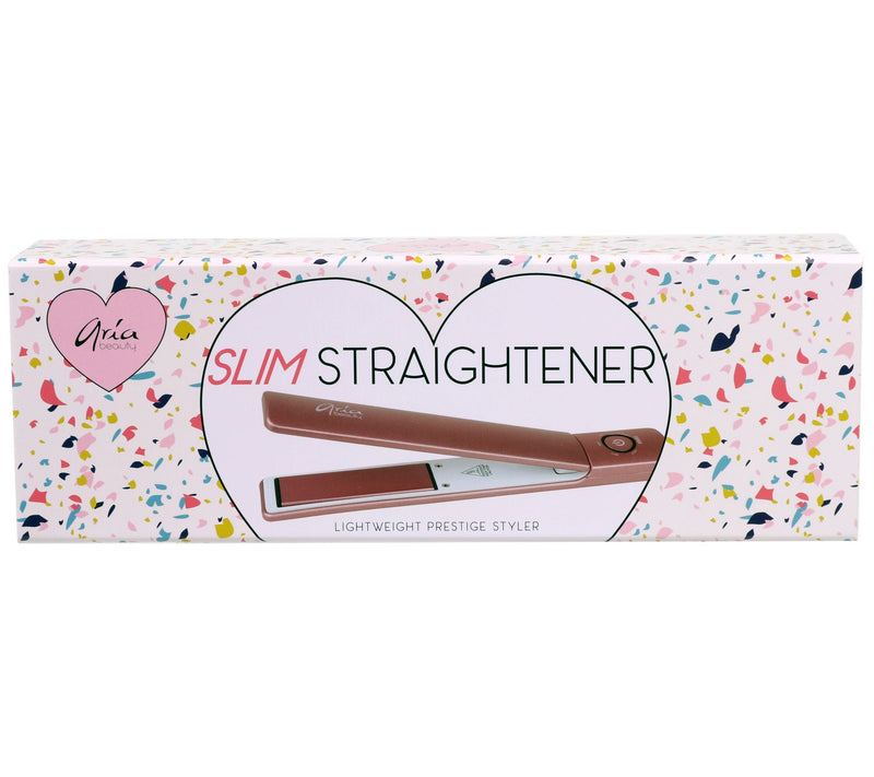 Aria Beauty Slim Straightener Lightweight Prest ige Hair Style — View 6