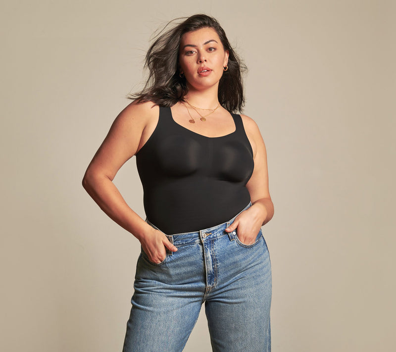 Evelyn & Bobbie Seamless Smoothing Bra Cami — View 24