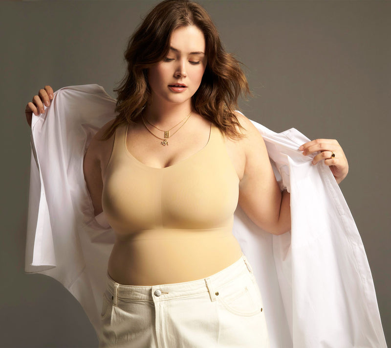 Evelyn & Bobbie Seamless Smoothing Bra Cami — View 26