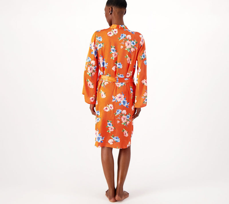 Tolani Collection Chemise and Wrap Robe Set — View 4