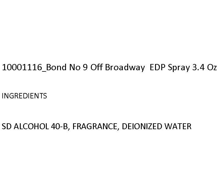 Bond No 9 Off Broadway  EDP Spray 3.4 Oz — View 2
