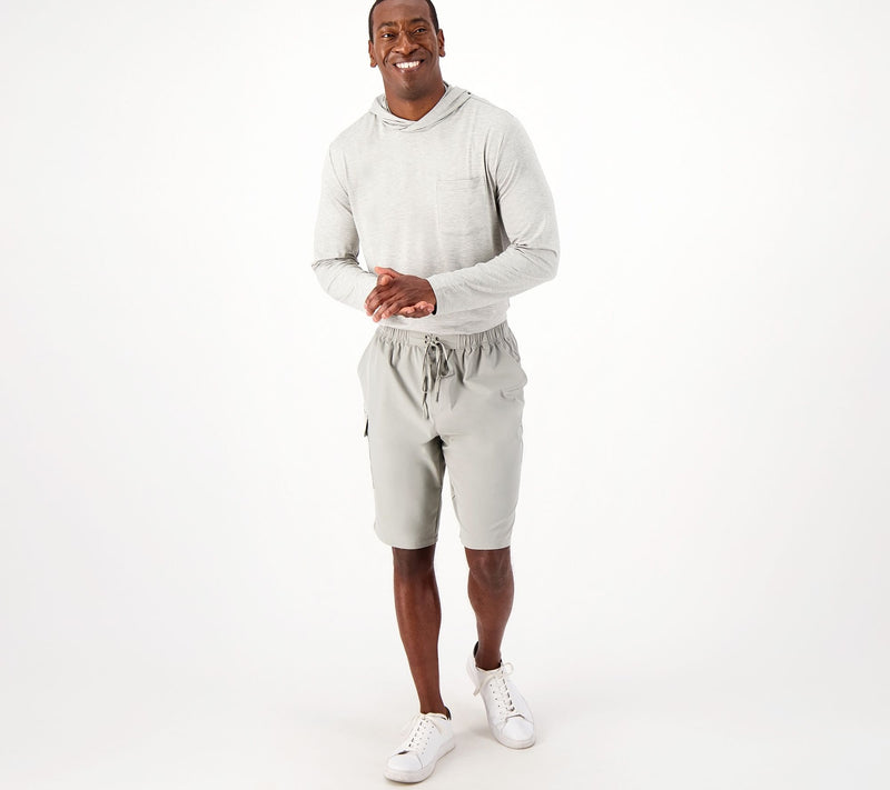 zuda Mens Swim Utility Short with Cargo Pocket — View 3