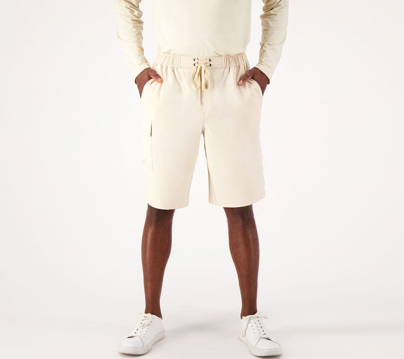 zuda Mens Swim Utility Short with Cargo Pocket — View 8