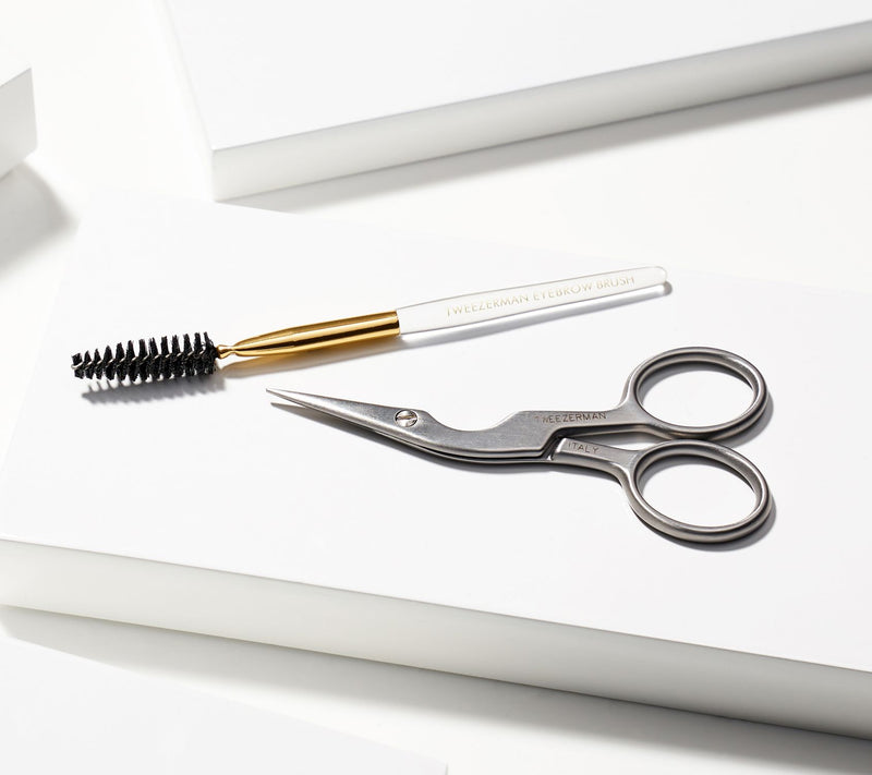 Tweezerman Brow Shaping Scissors & Brush Set — View 4