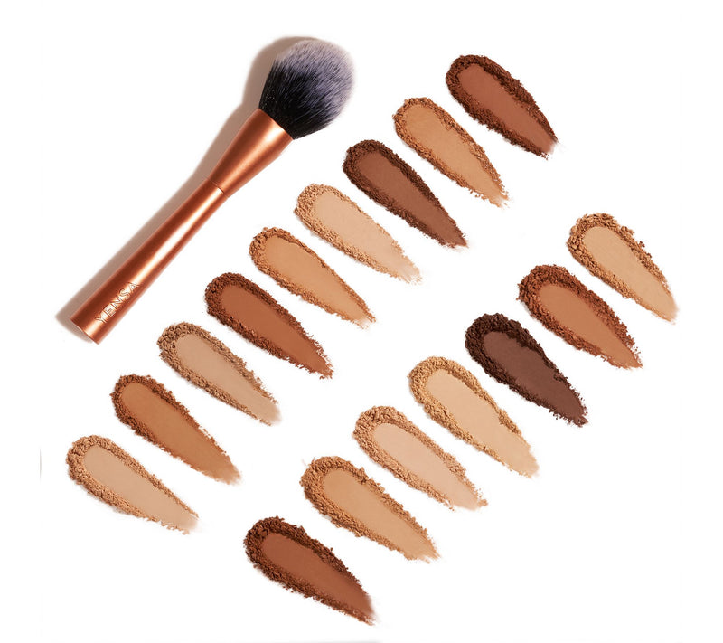 YENSA Beauty Serum Silk Powder Foundation with Brush — View 35