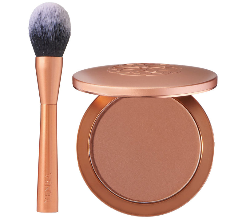YENSA Beauty Serum Silk Powder Foundation with Brush — View 5