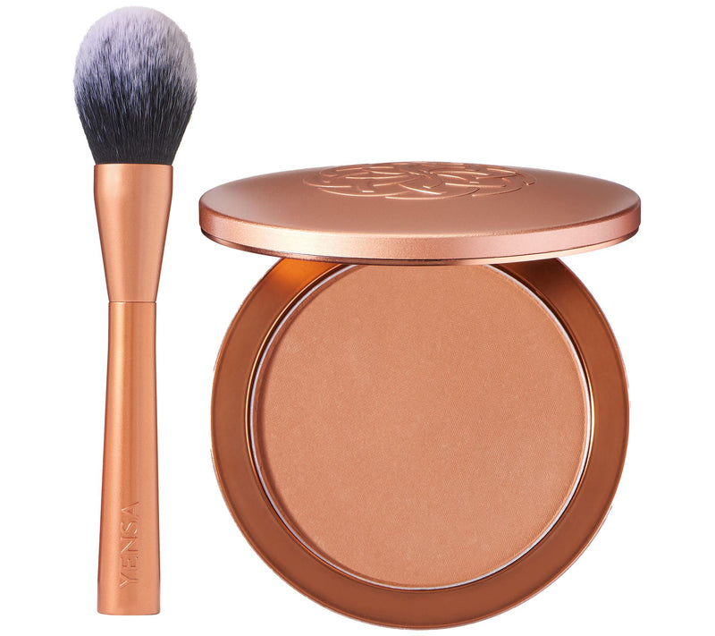 YENSA Beauty Serum Silk Powder Foundation with Brush — View 15
