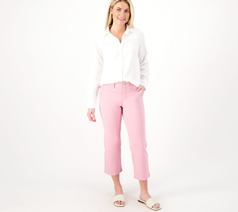 NYDJ Stretch Twill Piper Trouser- Aphrodite — View 3