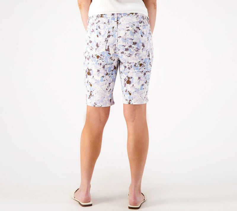 NYDJ Briella Short- Becca Bouquet — View 2