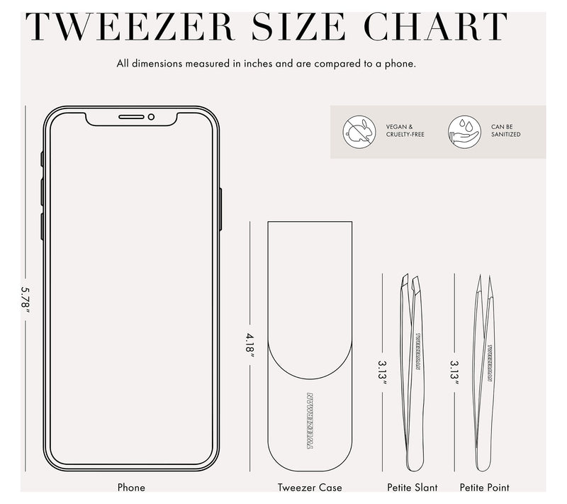 Tweezerman Petite Tweezer Set w/ Case — View 9