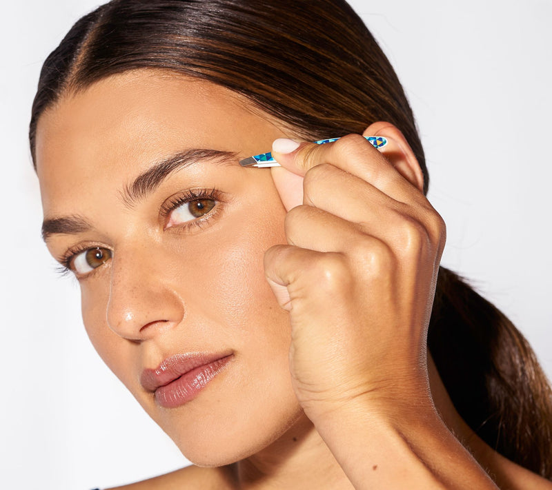 Tweezerman Mini Slant Patterned Tweezer — View 11