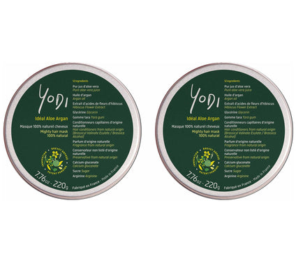 Yodi Ideal Aloe Argan Hair Mask Duo
