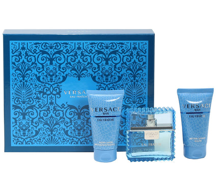 Versace Eau Fraiche EDP, After Shave & Shower Gel Gift Set
