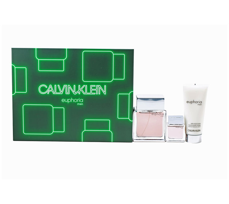 Euphoria Men By Calvin Klein EDT, After Shave &Mini Gift Set — Main view