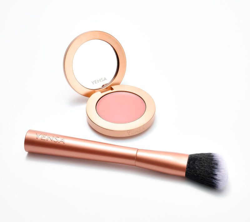YENSA Super 8 Cream Blush with Brush — View 2