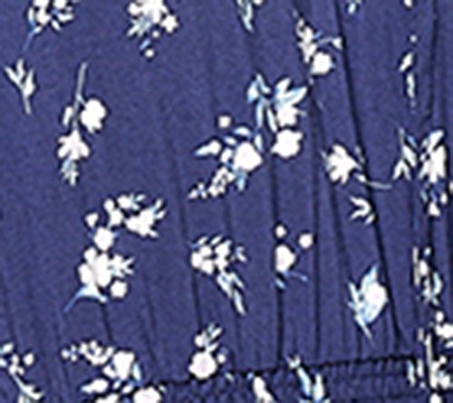 Candace Cameron Bure Regular Printed Woven Mini Dress — Main view