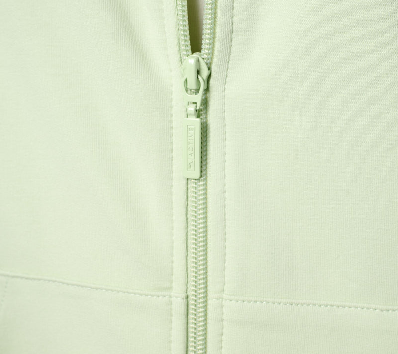 Denim & Co. Active French Terry Zip Jacket w/ Kangaroo Pocket — View 7