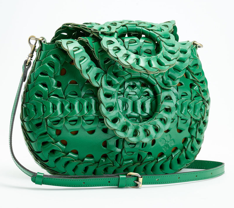Patricia Nash Leather Ticci Crossbody Bag — View 10