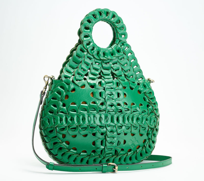 Patricia Nash Leather Ticci Crossbody Bag — View 9