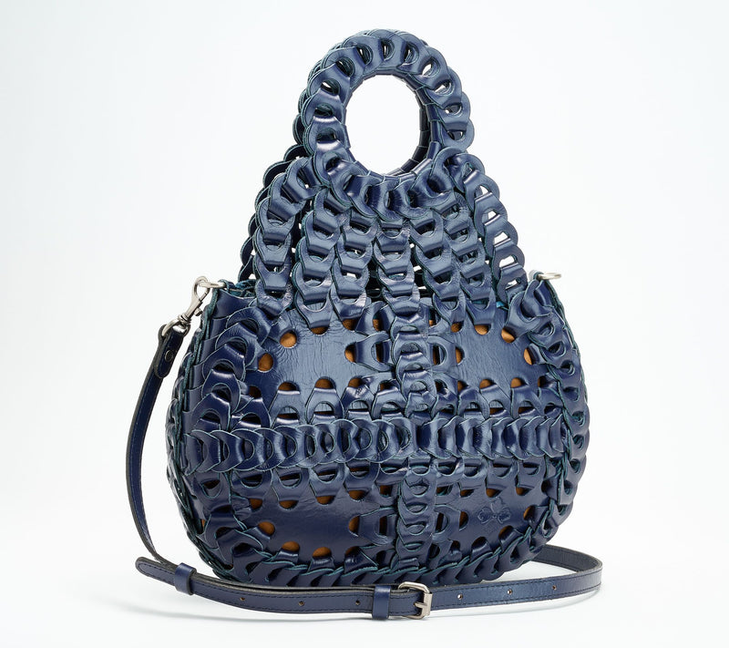 Patricia Nash Leather Ticci Crossbody Bag — View 5