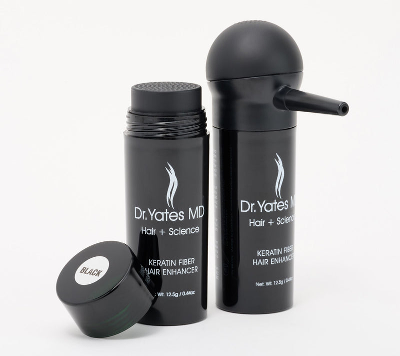 Dr. Yates Color & Lift Hair Thickening Fibers 2-Piece Set — View 12
