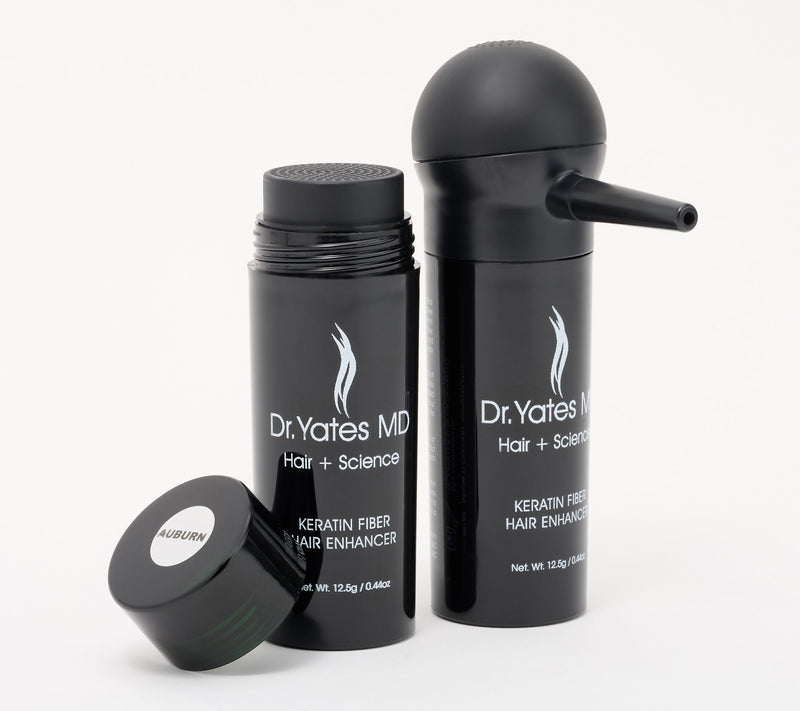 Dr. Yates Color & Lift Hair Thickening Fibers 2-Piece Set — View 16