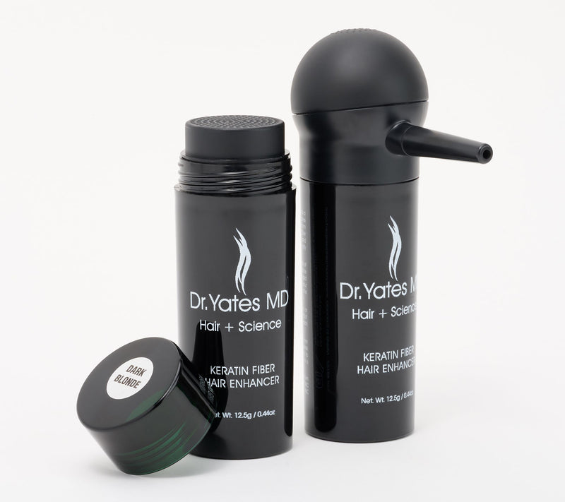 Dr. Yates Color & Lift Hair Thickening Fibers 2-Piece Set — View 17