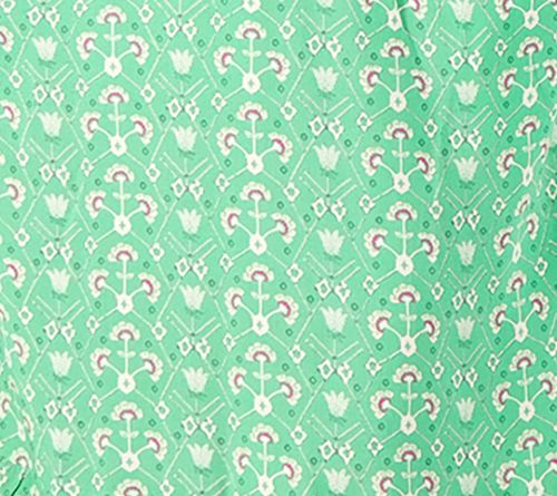 Destination 365 Regular Printed Short-Sleeve Midi Dress with Smocking — View 6