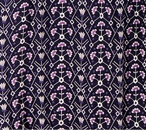 Destination 365 Regular Printed Short-Sleeve Midi Dress with Smocking — View 4